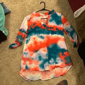 Colorful blouse size M